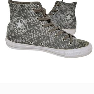 NWT Converse BNIB ALL STAR 11 Army Green And White Logo On Sides Of Sneakers